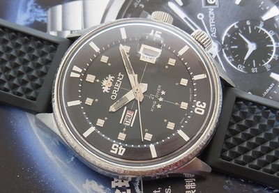 orient vintage diver